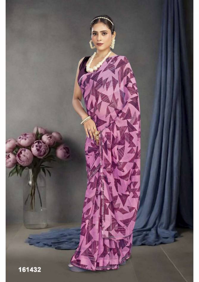 Ivaanka Vol 3 By Vallabhi Printed Daily Wear Georgette Sarees Wholesale Shop In Surat
